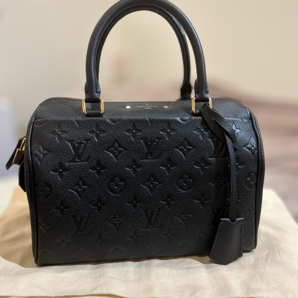 Louis Vuitton Speedy Bandoulière 25 Empreinte leather